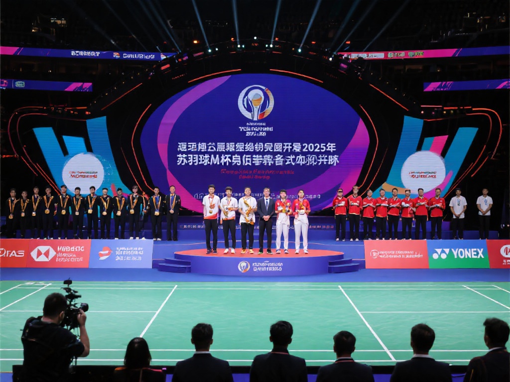 2025年苏迪曼杯羽毛球赛颁奖仪式圆满落幕 *颁奖典礼是赛事的必经环节,更是选手和观