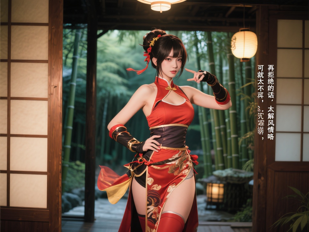 王者荣耀COS——不知火舞:再推辞,可就辜负美意啦! 在网络时代,单纯的角色扮演已经不足以吸引